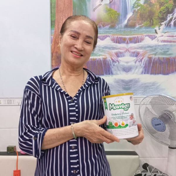 Cô Vũ Thuý Bình vui mừng tìm ra phương pháp giúp cô khắc chế bệnh tiểu đường