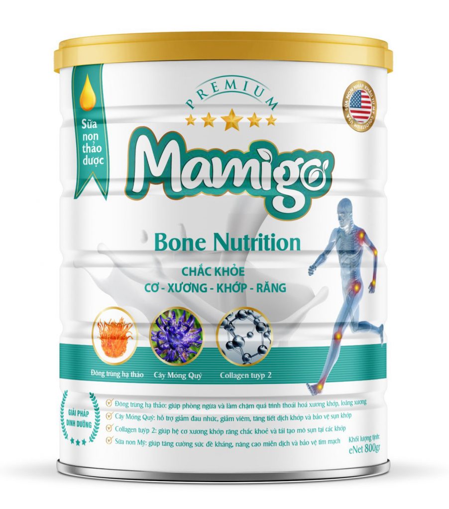 Sữa non xương khớp thảo dược Mamigo Bone Nutrition